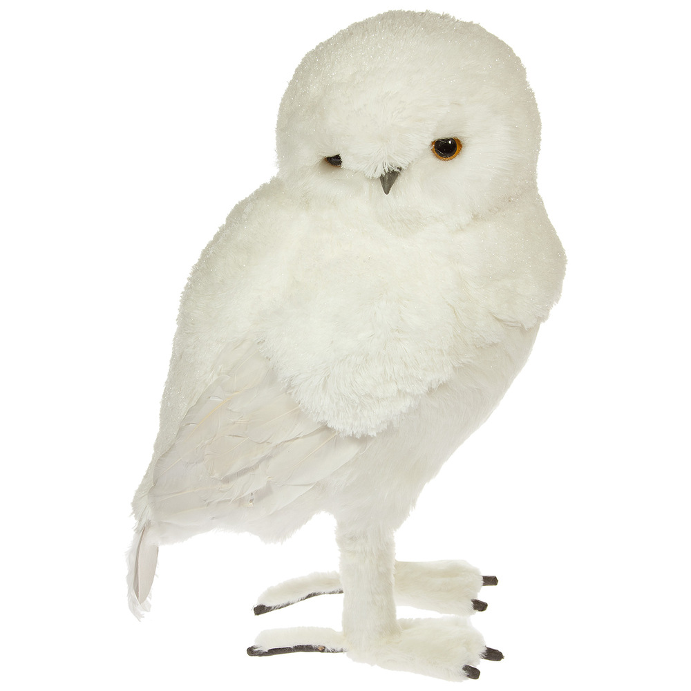 Chrisrtmas Owl, White